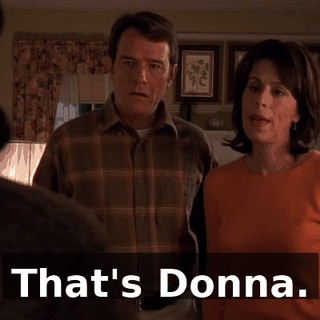 That's Donna.