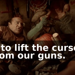 ...to lift the curses from our guns.