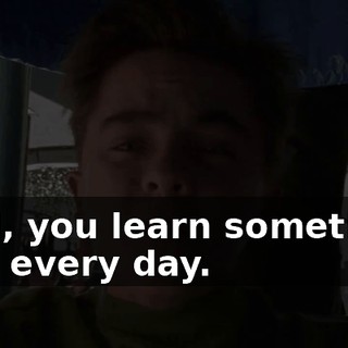 Well, you learn something new every day.