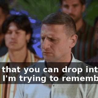 I like that you can drop into the pool. I'm trying to remember.
