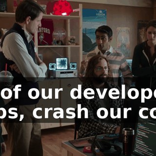 all of our developer apps, crash our coin.
