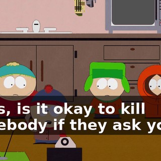 Jesus, is it okay to kill somebody if they ask you to