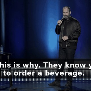 And this is why. They know you're going to order a beverage.