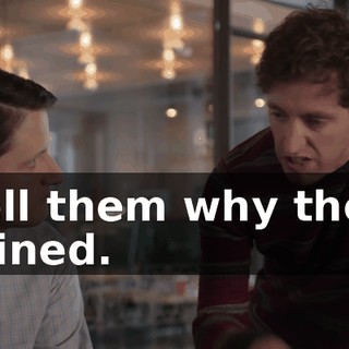 Tell them why they joined.