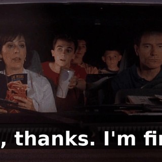 No, thanks. I'm fine.