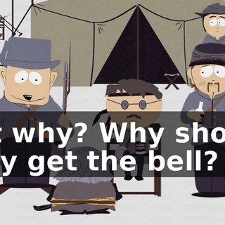 But why? Why should they get the bell?