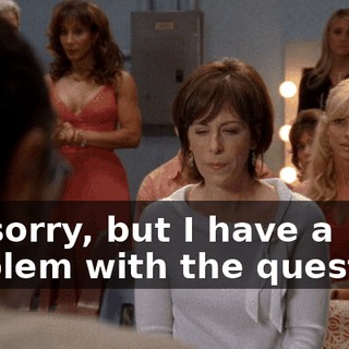 I'm sorry, but I have a problem with the question.