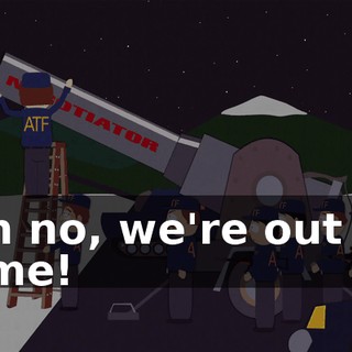 Oh no, we're out of time!