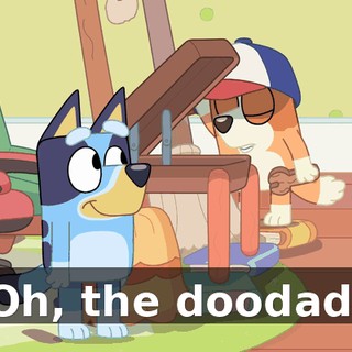 Oh, the doodad.