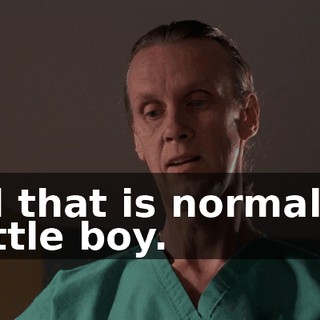 and that is normal for a little boy.