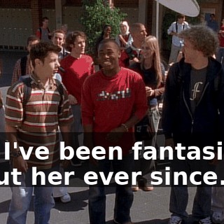 and I've been fantasizing about her ever since.