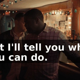 But I'll tell you what you can do.