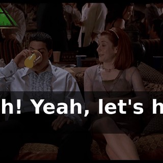 Yeah! Yeah, let's hear it.