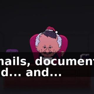 Emails, documents, and... and...