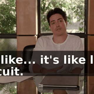 It's like... it's like limp biscuit.