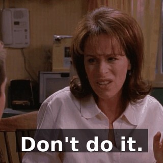 Don't do it.