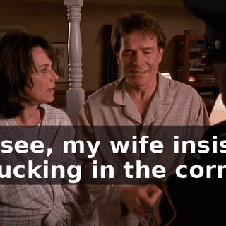 You see, my wife insists on tucking in the corners.
