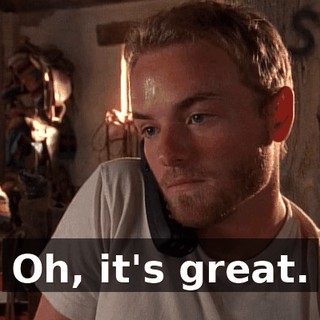 Oh, it's great.