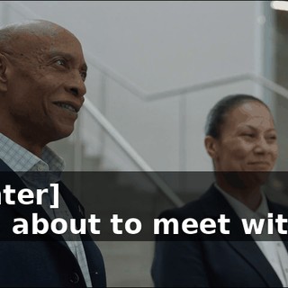 [laughter] - Well, about to meet with Tim.