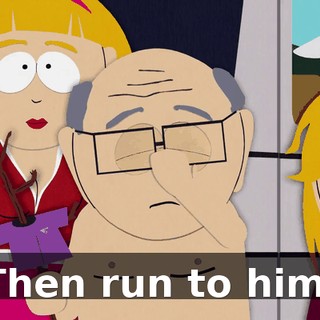 Then run to him.