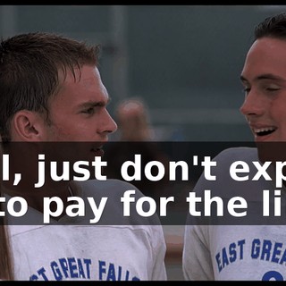 Well, just don't expect Oz to pay for the limo!
