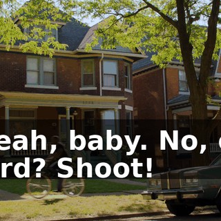 - Yeah, baby. No, oh, word? Shoot!