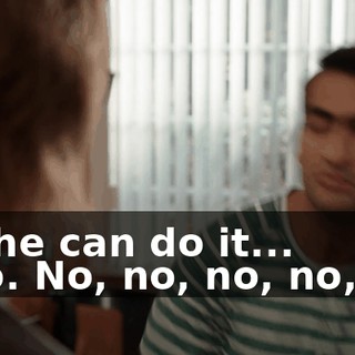 - If he can do it... - No. No, no, no, no, no.