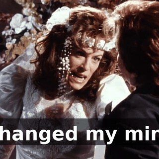 I changed my mind!