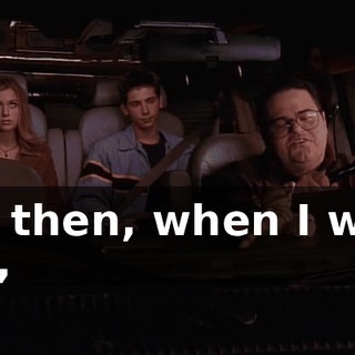 So then, when I was 13,