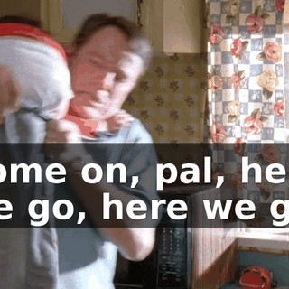 Come on, pal, here we go, here we go.