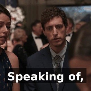 Speaking of,