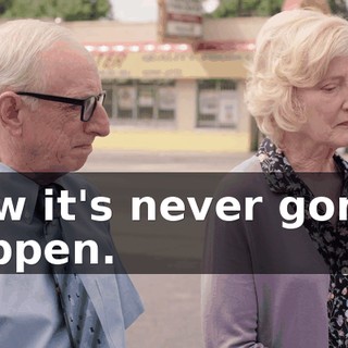 Now it's never gonna happen.