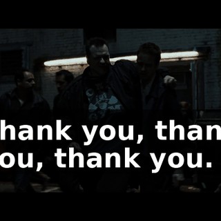 Thank you, thank you, thank you.
