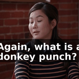 Again, what is a donkey punch?