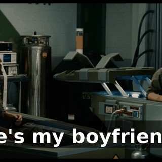 He's my boyfriend.