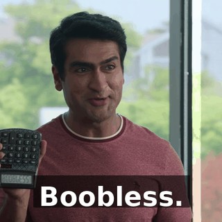 Boobless.