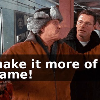 make it more of a game!