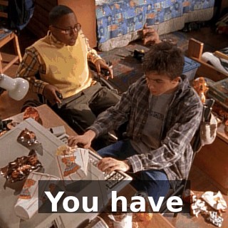 You have