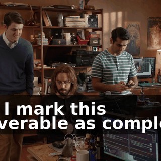 Can I mark this deliverable as complete?