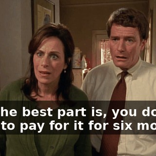 And the best part is, you don't have to pay for it for six months.