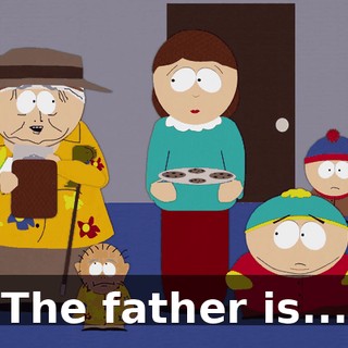 The father is...