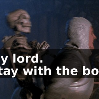 - My lord. - Stay with the book.