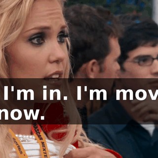 Yeah, I'm in. I'm moving in right now.