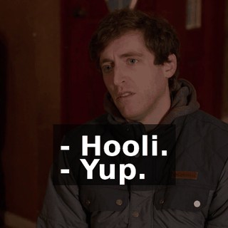- Hooli. - Yup.
