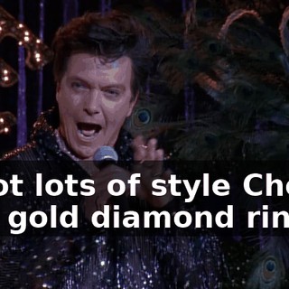 ♪ I got lots of style Check my gold diamond rings ♪
