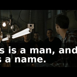 This is a man, and he has a name.
