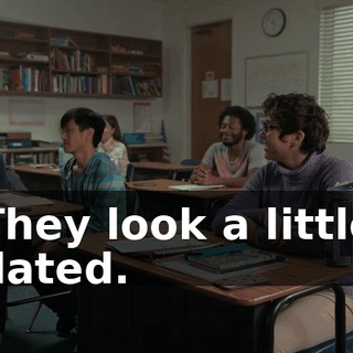 They look a little dated.
