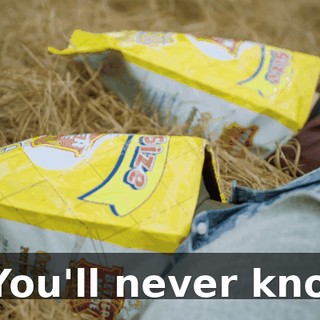 - * You'll never know *