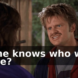 She knows who we are?