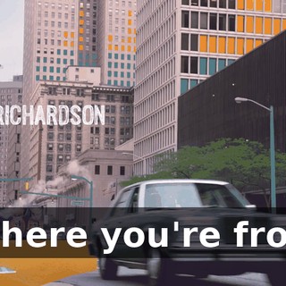 ♪ Where you're from ♪